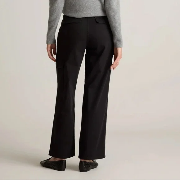 Quince Organic Stretch Cotton Twill Cargo Pants - Picture 2 of 10